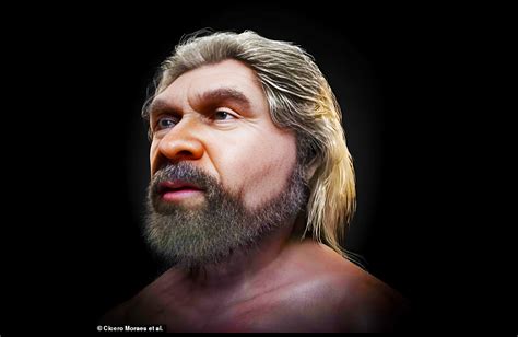 Reconstructed Face Of A Neanderthal Reveals A Softer Side