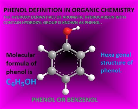 Phenol Definition Phenol Structure And Identification In Chemistry Pg