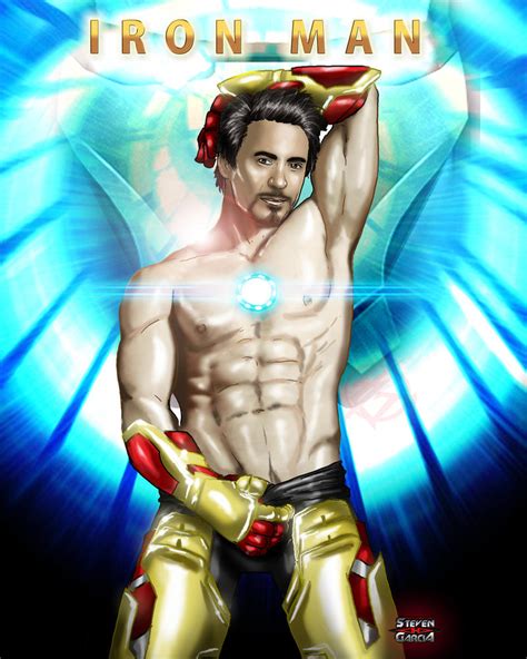 Sexy Iron Man Tony Stark By Steven H Garcia On Deviantart