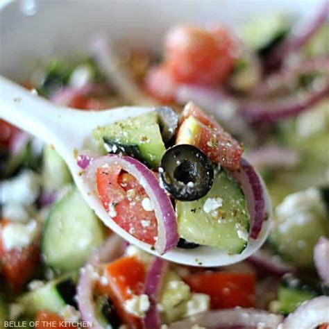 Cucumber Greek Salad Recipe