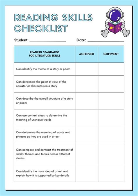 Page 3 Free Custom And Printable Reading Worksheet Templates Canva