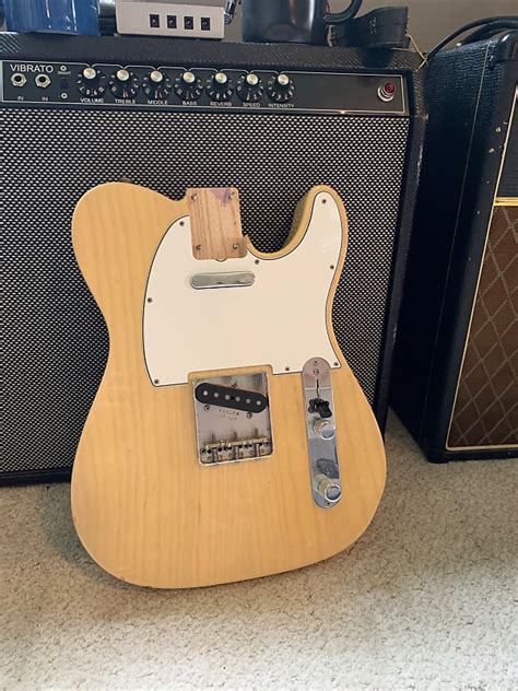 Fender Telecaster Bass S Blonde Loaded Body For Reverb My Xxx Hot Girl