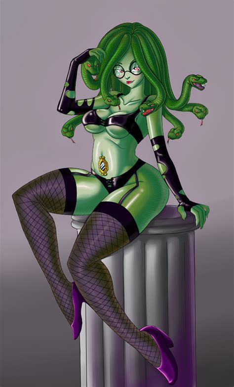 Medi Medusa Commission By Magnaomega Hentai Foundry