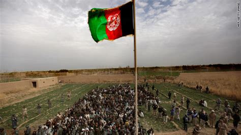 The taliban's success came much faster that the president anticipated. Afghan flag raised over war-torn Taliban stronghold - CNN.com