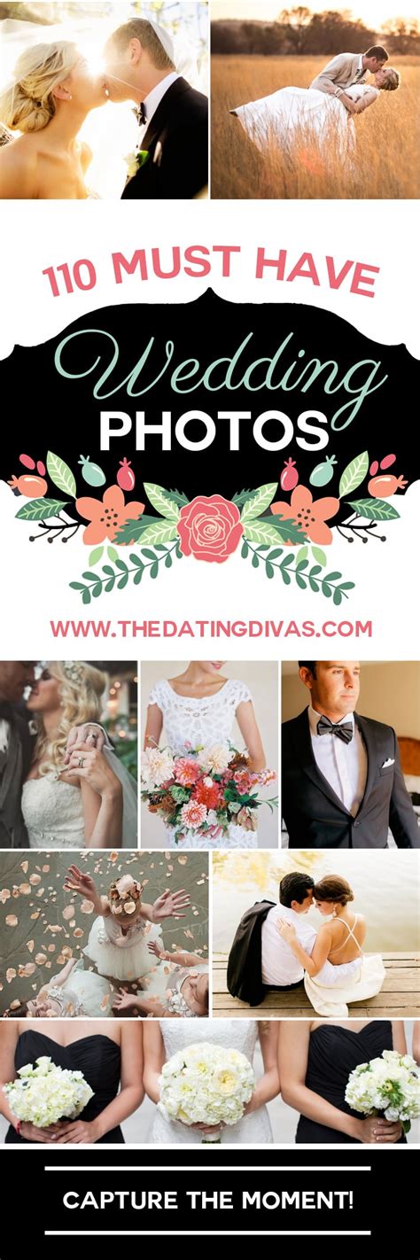 110 Must Have Wedding Photos The Dating Divas