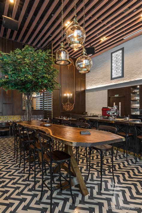Restaurant Design When Classic Meets Contemporary A Square Design