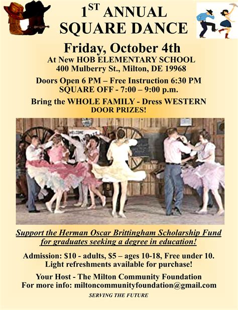 Square Dance Fundraiser For Hob Scholarship Delmarvalife
