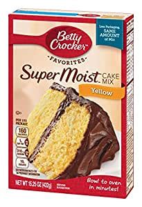 Shop for betty crocker favorites super moist yellow cake mix at kroger. Amazon.com : Betty Crocker Yellow Cake Mix, 15.25 Oz ...