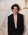 Timothée Chalamet on the red carpet of the 94th Academy Awards, Oscars ...