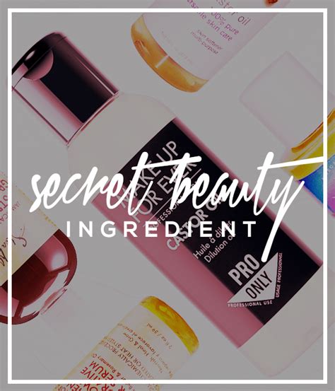Secret Beauty Ingredient Castor Oil Stylecaster
