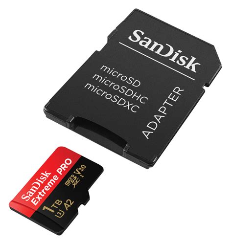 Sandisk Micro Sdxc Extreme Pro 1tb 200mbs V30 Foto Erhardt