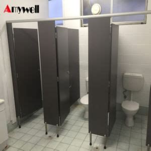 The right commercial bathroom partitions can help enhance the privacy and functionality of a commercial bathroom with multiple stalls. China Amywell 12mm Compact HPL Plastic Panel Commercial Bathroom Toilets Partitions - China ...