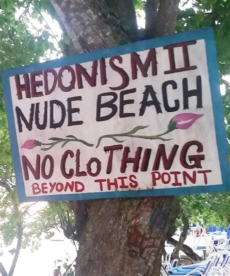 Getting Naked At Hedonism Ii Resort Negril Jamaica