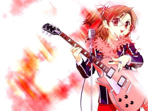 Anime Girl Guitar Msyugioh123 Photo 24946849 Fanpop