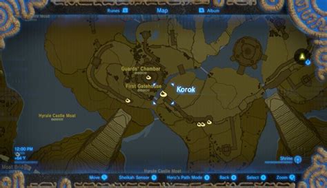 Map Of Hyrule Breath Of The Wild Maping Resources
