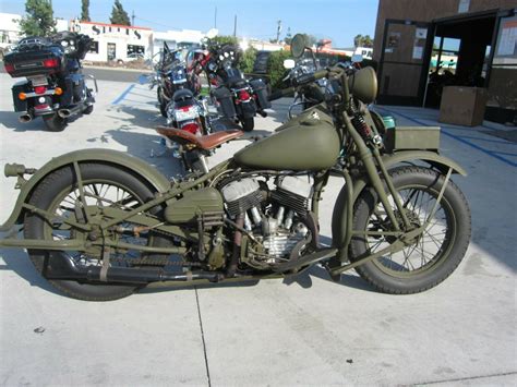 1942 Harley Davidson Wlc Military Americana For Sale