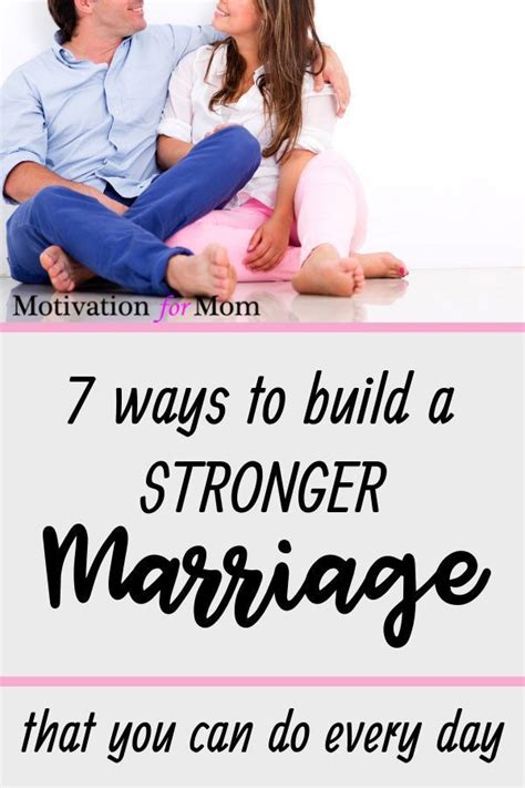 7 Ways To Improve Your Marriage And Avoid Divorce Motivation For Mom