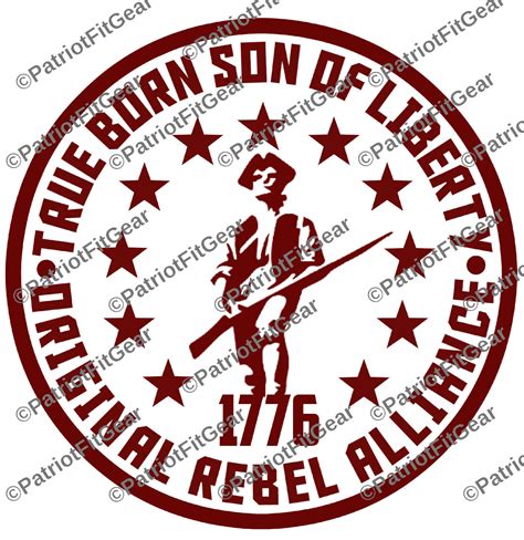 True Born Son Of Liberty The Original Rebel Alliance Gun Rights A Vinyl Decal Ebay