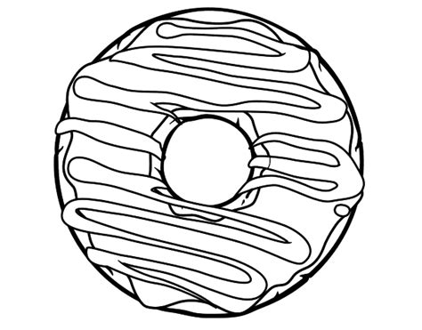 Donuts Coloring Pages Coloring Home
