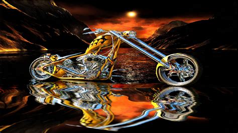 Download Hd Choppers Wallpaper West Cost Theme Bikes Amazing By