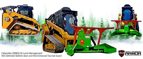 Cab Guards For Excavators And Skid Steers Skid Steer Armor Protection