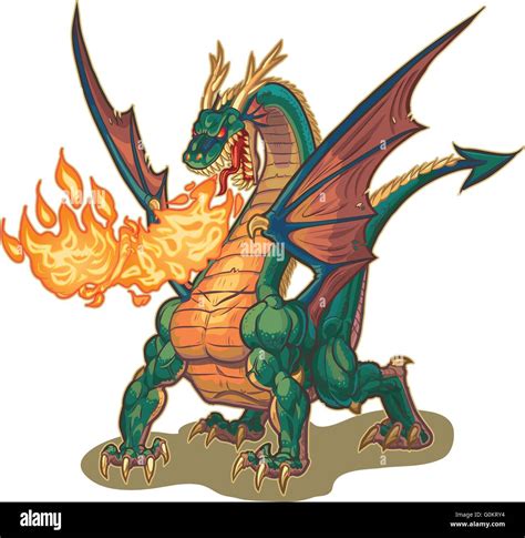 Agregar 74 Dragon Lanzando Fuego Dibujo Mejor Vn