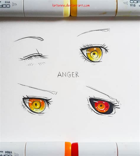 Anger By Larienne An Eye Tale I Havent Posted With A Ghoul Eye Xd