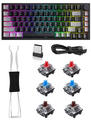 Amazon Koorui Wireless Rgb Gaming Keyboard Mode Bt Ghz