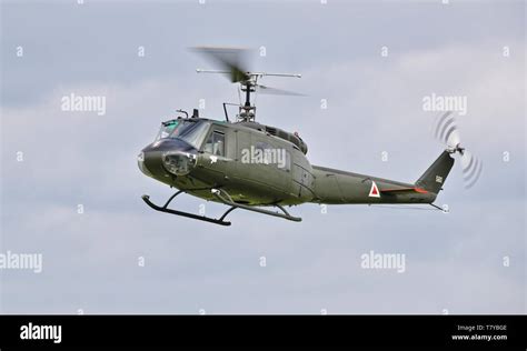 Bell Uh 1 Iroquois Huey Flying At The Season Premiere At Shuttleworth