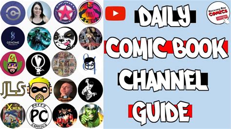 Comic Book Youtube Channels Ep New Comics Marvel Comics Dc Comics