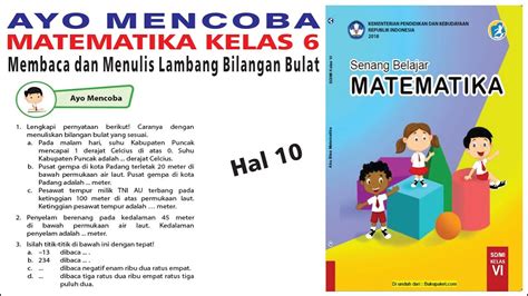 Kunci Jawaban Matematika Kelas 6 Mengurutkan Bilangan Bulat doc - soalkunci.my.id