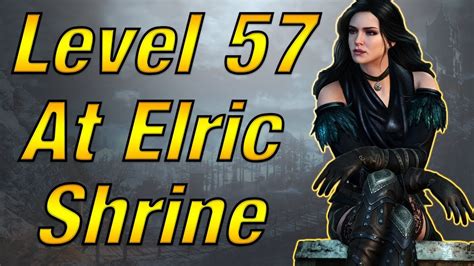 Hitting Level 57 At Elric Shrine Sorceress Grind To Max 07 Black