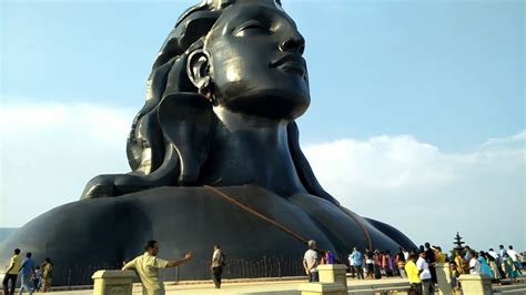 Biggest Statue Of Lord Shiva In India Coimbatore Tamilnadu Isha