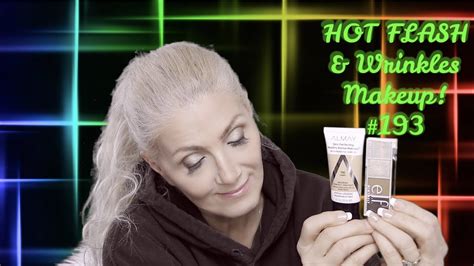 hot flash and wrinkles makeup 193 almay healthy biome foundation bentlyk youtube