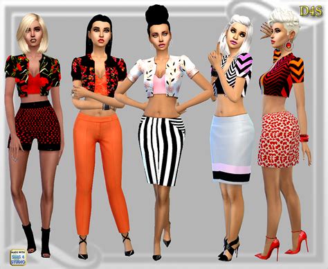 My Sims 4 Blog Clothing For Females By Dreaming4sims