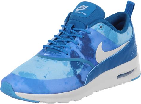 Nike air max chaussures britanniques thea femmes noir anthracite. Nike Air Max Thea Print W shoes blue