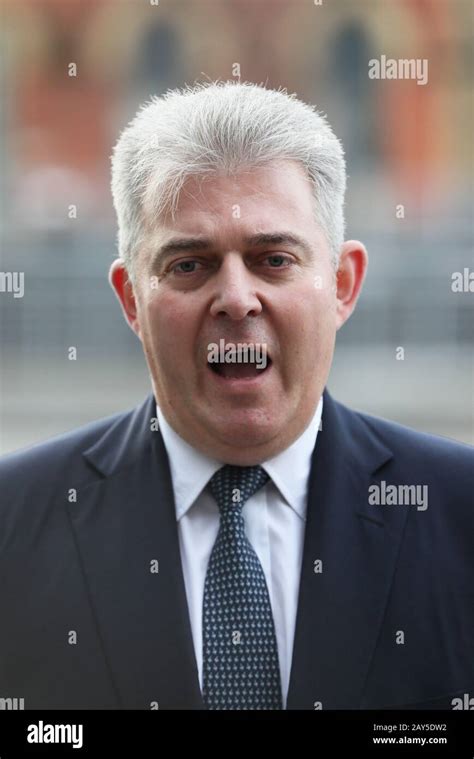 Newly Appointed Northern Ireland Secretary Brandon Lewis At Csit