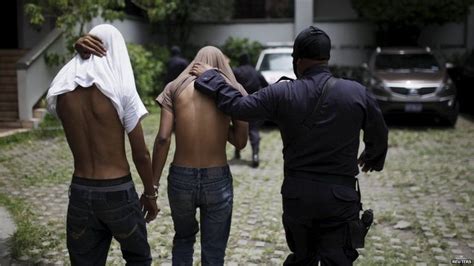 El Salvador Gangs Arrests Of Members Ordered Bbc News