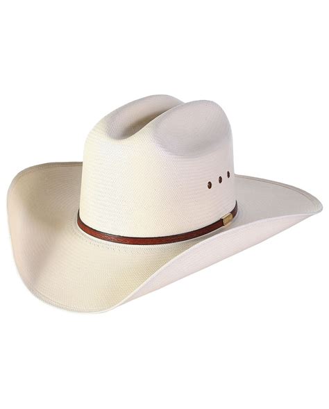 Stetson Maddock Straw Hat Cowboy Hats Mens Cowboy Hats Mens