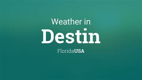 Weather For Destin Florida Usa