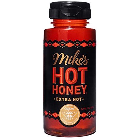 mike s hot honey extra hot 10 oz easy pour bottle 1 pack hot honey with an extra kick