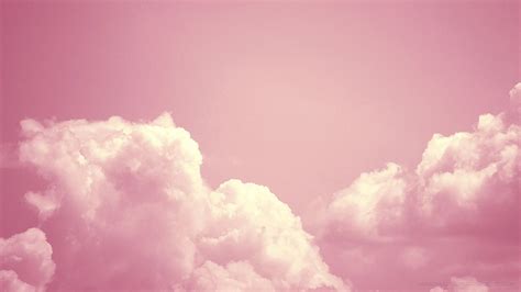 Pink Clouds Desktop Wallpapers WallpaperSafari