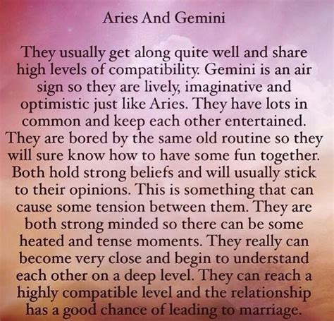 Aries And Gemini Gemini And Aries Compatibility Astrology And Horoscopes