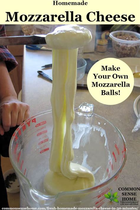 Lou Mcleod Fresh Homemade Mozzarella Cheese Recipe Make Mozzarella