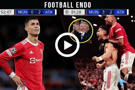 Video 30 Times Cristiano Ronaldo Becomes Manchester United Hero