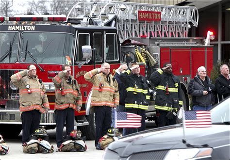 Thousands Honor Firefighter Who Died Battling Blaze Toledo Blade