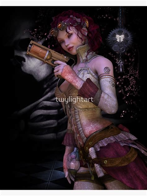 Pink Assassin Poster For Sale By Twylightart Redbubble