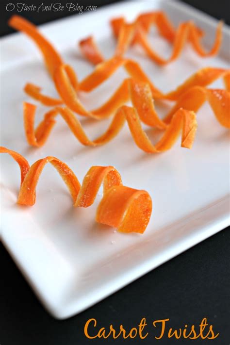 O Taste And See Candied Carrot Twists O Taste And See
