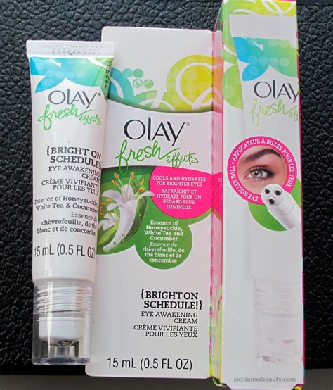 Review Olay Fresh Effects Bright On Schedule Eye Awakening Cream