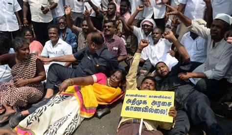 Protests Erupt In Tamil Nadu 2 Dmk Men Attempt Self Immolation The Week